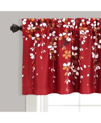 Weeping Flower Light Filtering Valance