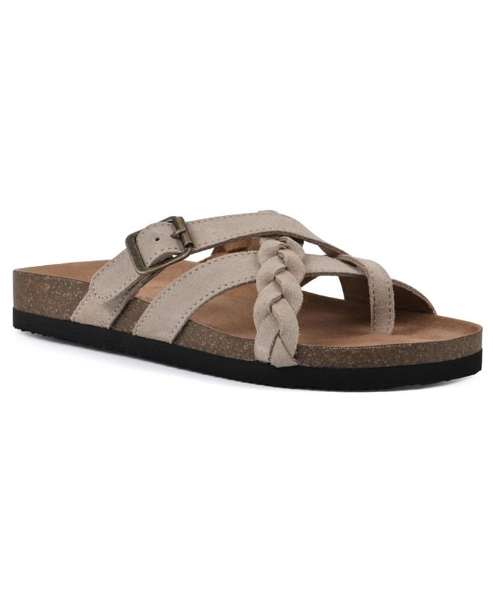 Macys footbed deals sandals