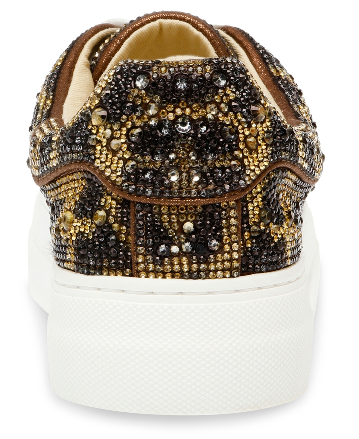 BETSEY JOHNSON WOMEN'S SIDNY RHINESTONE PLATFORM SNEAKERS 