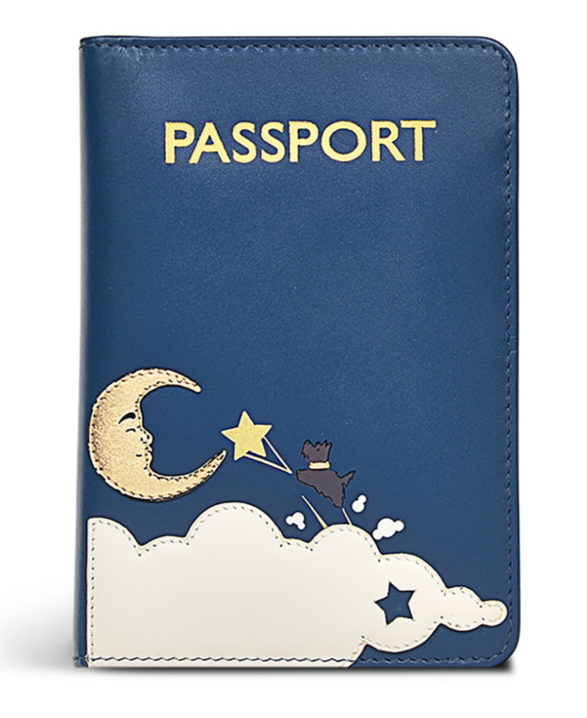 Shoot for the Moon Passport Cover - Deepsea