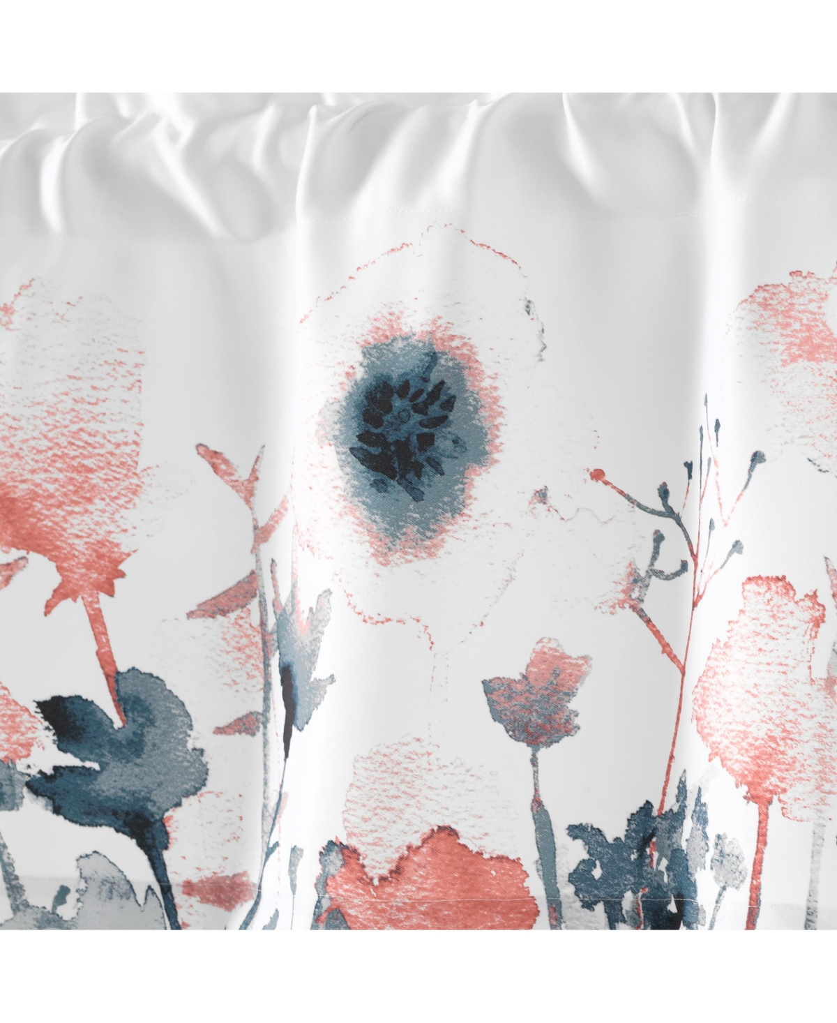 Lush Decor Zuri Flora Light Filtering Valance