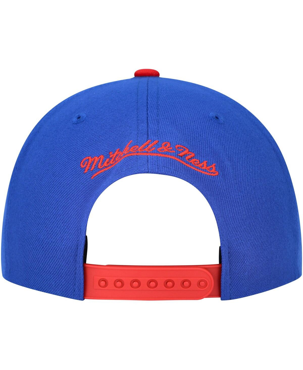Men's Mitchell & NessWashington Capitals Core Team Ground 2.0 Snapback Hat - Blue