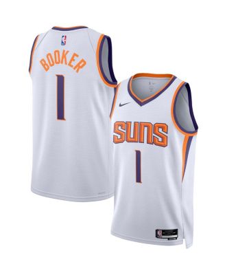 Men s and Women s Nike Devin Booker White Phoenix Suns Swingman Jersey Association Edition Macy s