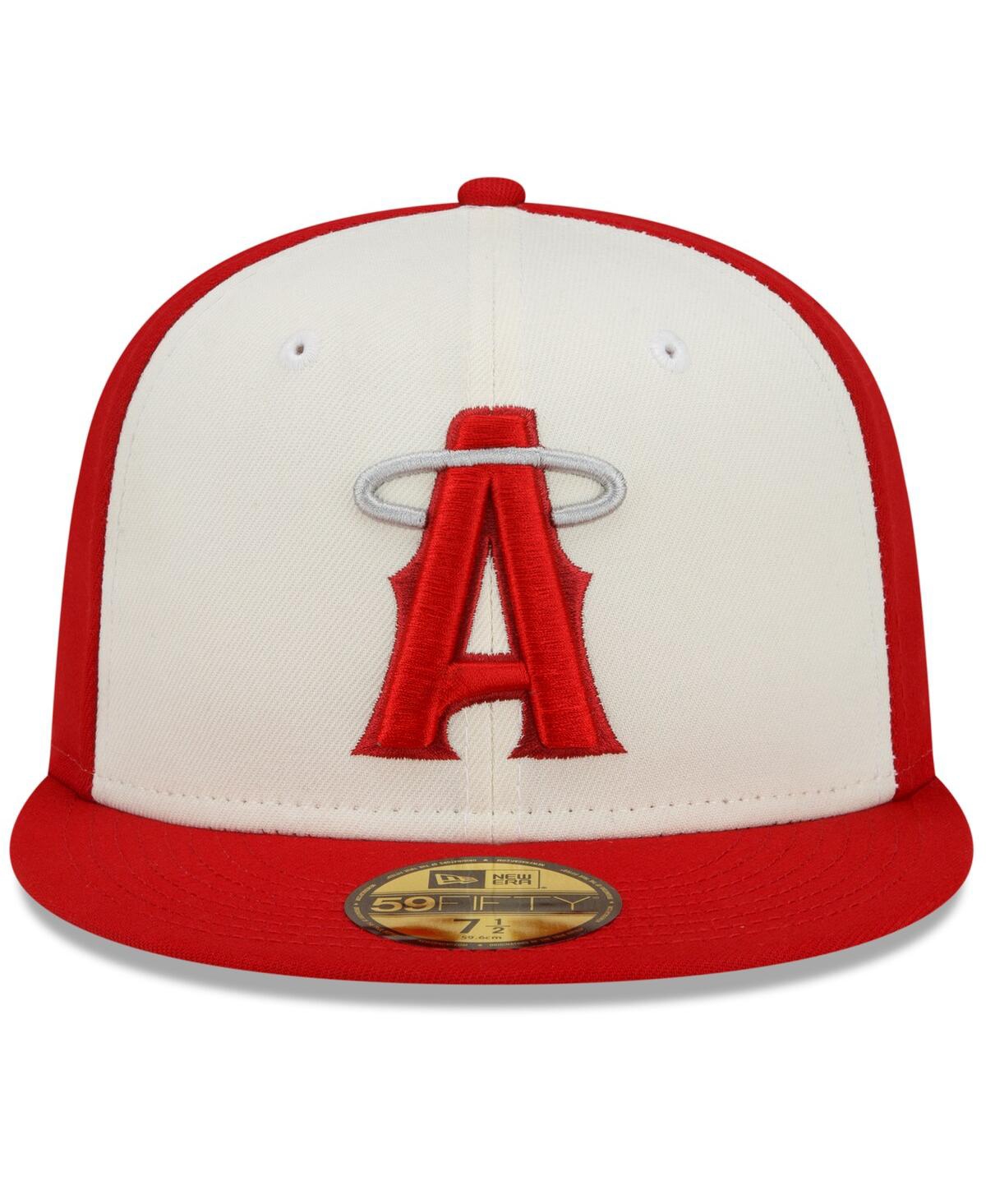 Men's New EraLos Angeles Angels 2022 City Connect 59FIFTY Fitted Hat - Red