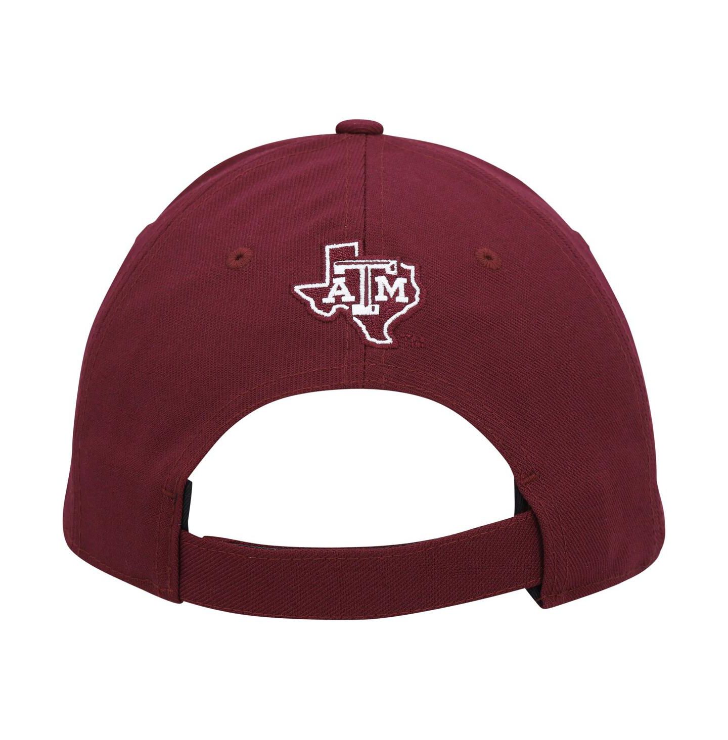 Мужская кепка adidas Maroon Texas A&M Aggies 12th Man Adjustable Hat — фото 2