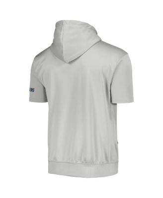 Men's Silver Dallas Mavericks Big and Tall Logo Pullover Hoodie