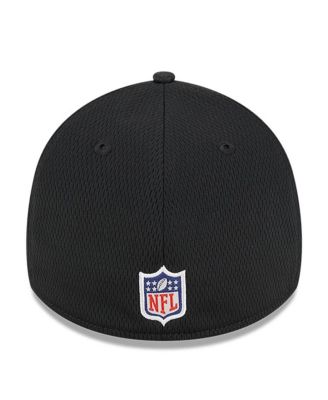 Men's Black Pittsburgh Steelers 2023 NFL Training Camp 39THIRTY Flex Fit Hat