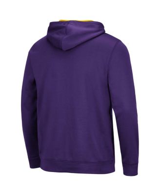 Men's Purple LSU Tigers Resistance&nbsp;Pullover Hoodie