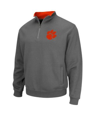 Men's Clemson Tigers Tortugas Logo Quarter-Zip Pullover Jacket