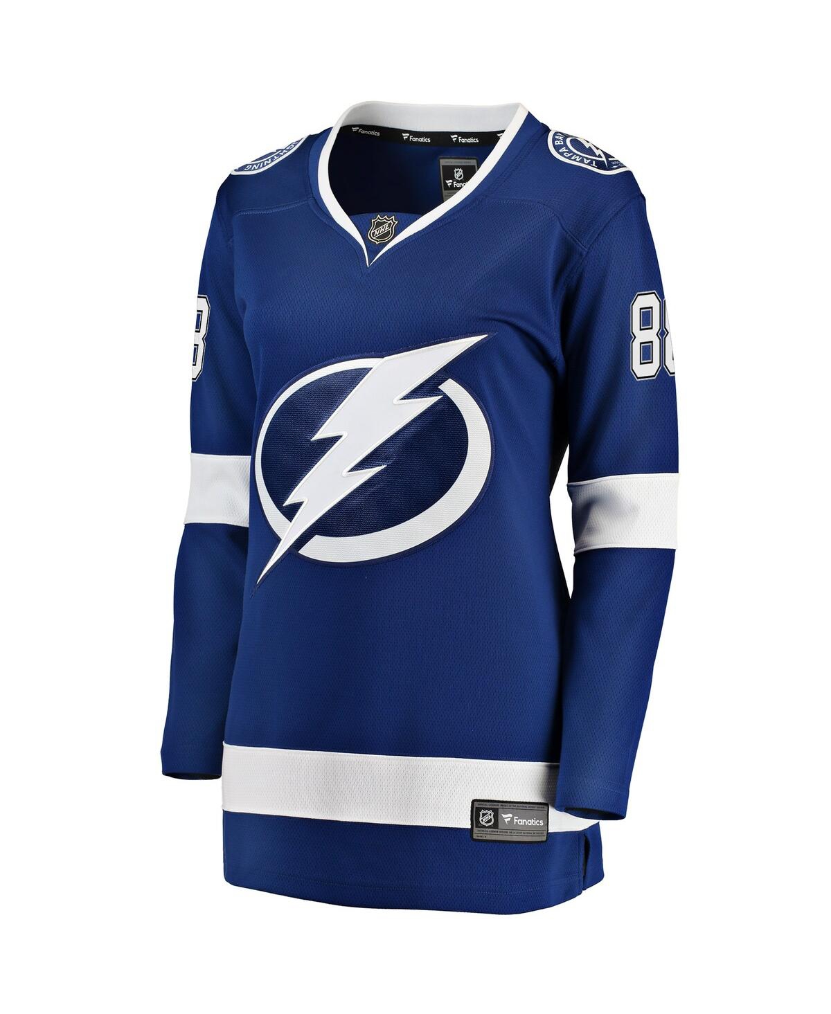 Women's Fanatics Andrei VasilevskiyTampa Bay Lightning Premier Breakaway Player Jersey - Blue