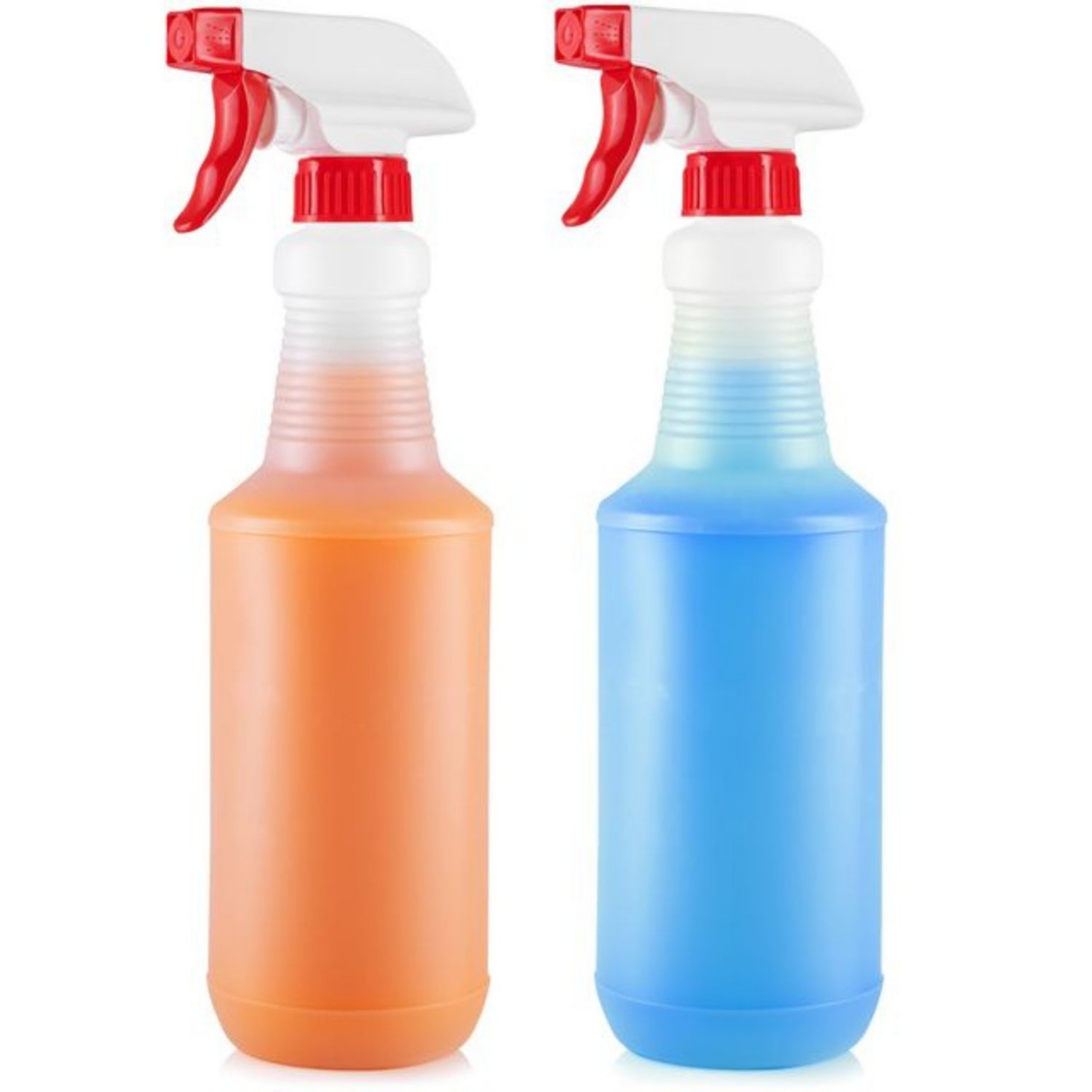 Leakproof Cleaning Spray Bottle Set (2 Pack 16oz) - Red