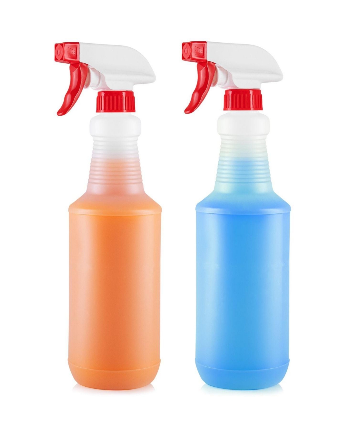 Leakproof Cleaning Spray Bottle Set (2 Pack 16oz) - Red
