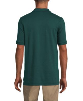 Men's School Uniform Short Sleeve Interlock Polo Shirt