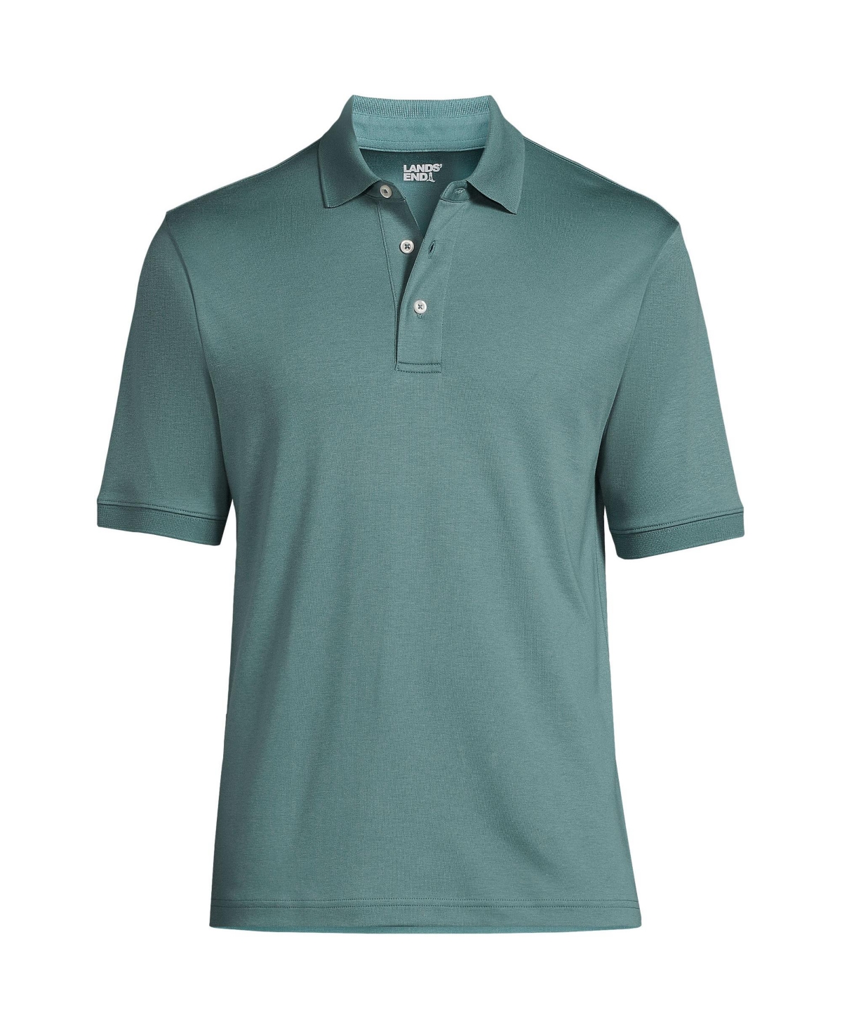 Men's Short Sleeve Cotton Supima Polo Shirt - Tourmaline