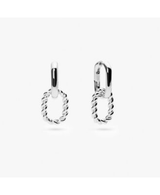 Ana Luisa Double Hoop Earrings - Ash Double