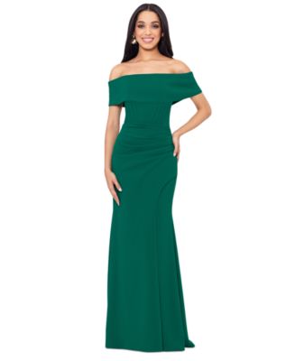 Calvin Klein Women's Strapless Front-Slit Evening Gown - Macy's