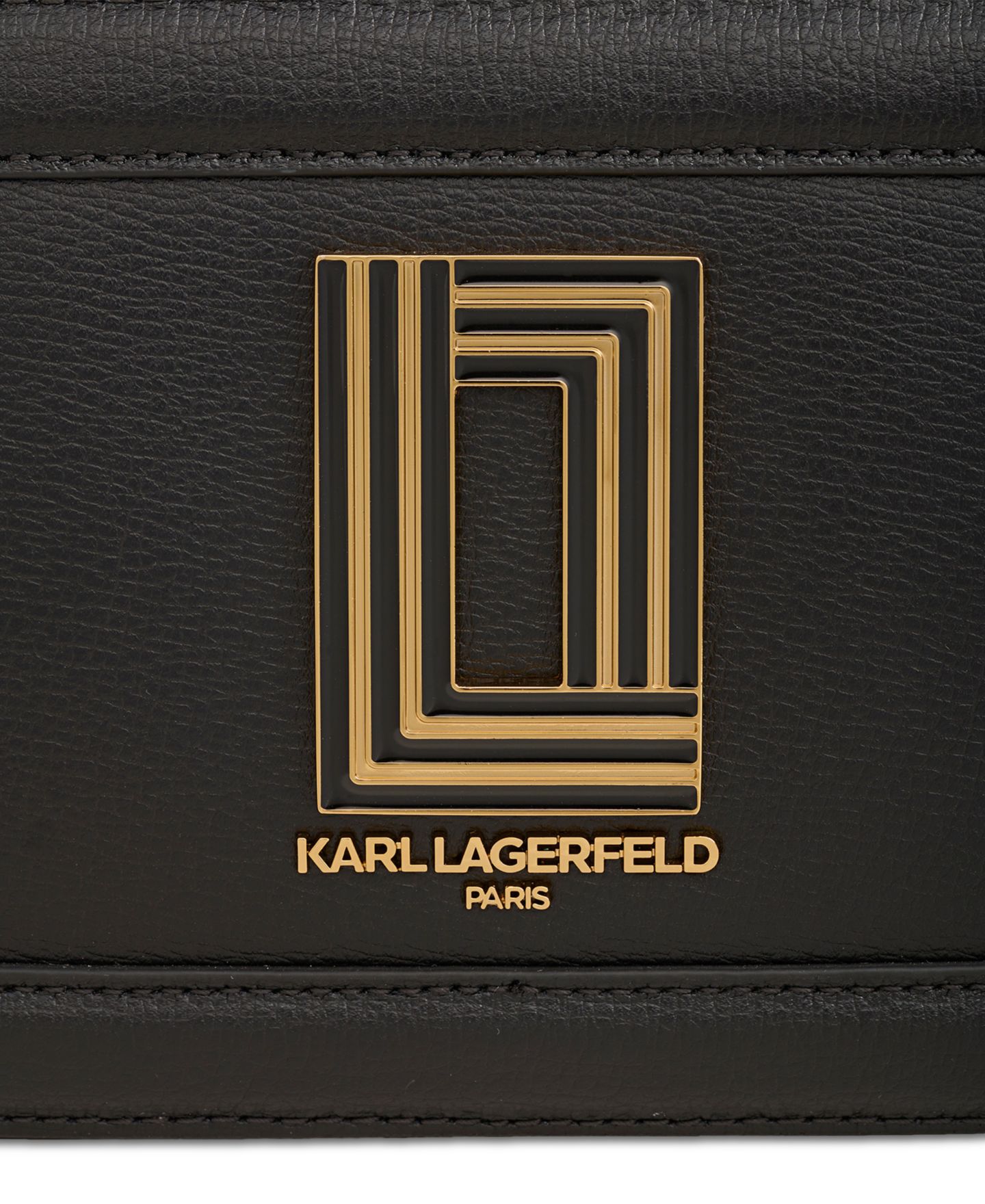 Женская сумка KARL LAGERFELD PARIS Simone Camera Small Crossbody, цвет: Чёрный — фото 4