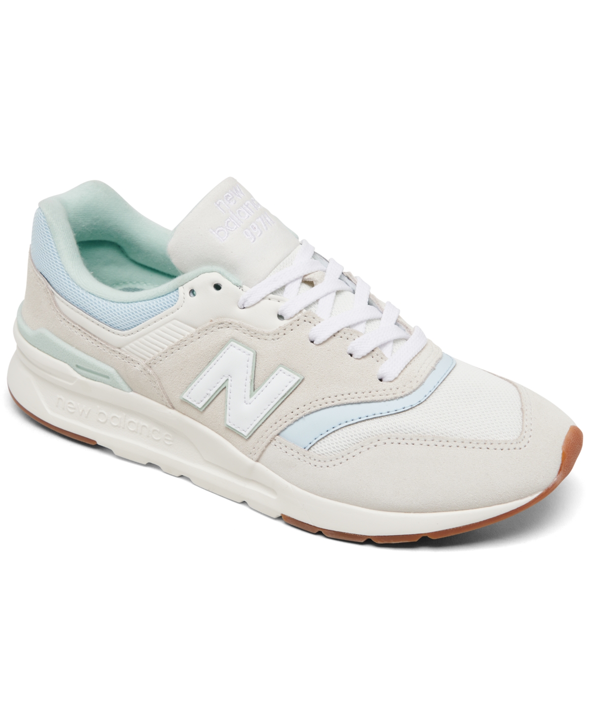 New Balance Women's 997 Casual Sneakers From Finish Line In Sea Salt