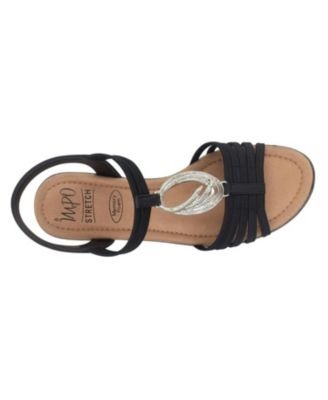 Women's Ralana Ornamented Stretch Wedge Sandals 