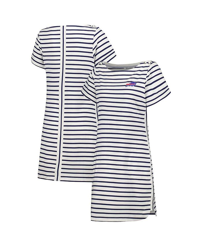 Tommy Bahama Women s White Buffalo Bills Tri Blend Jovanna Striped