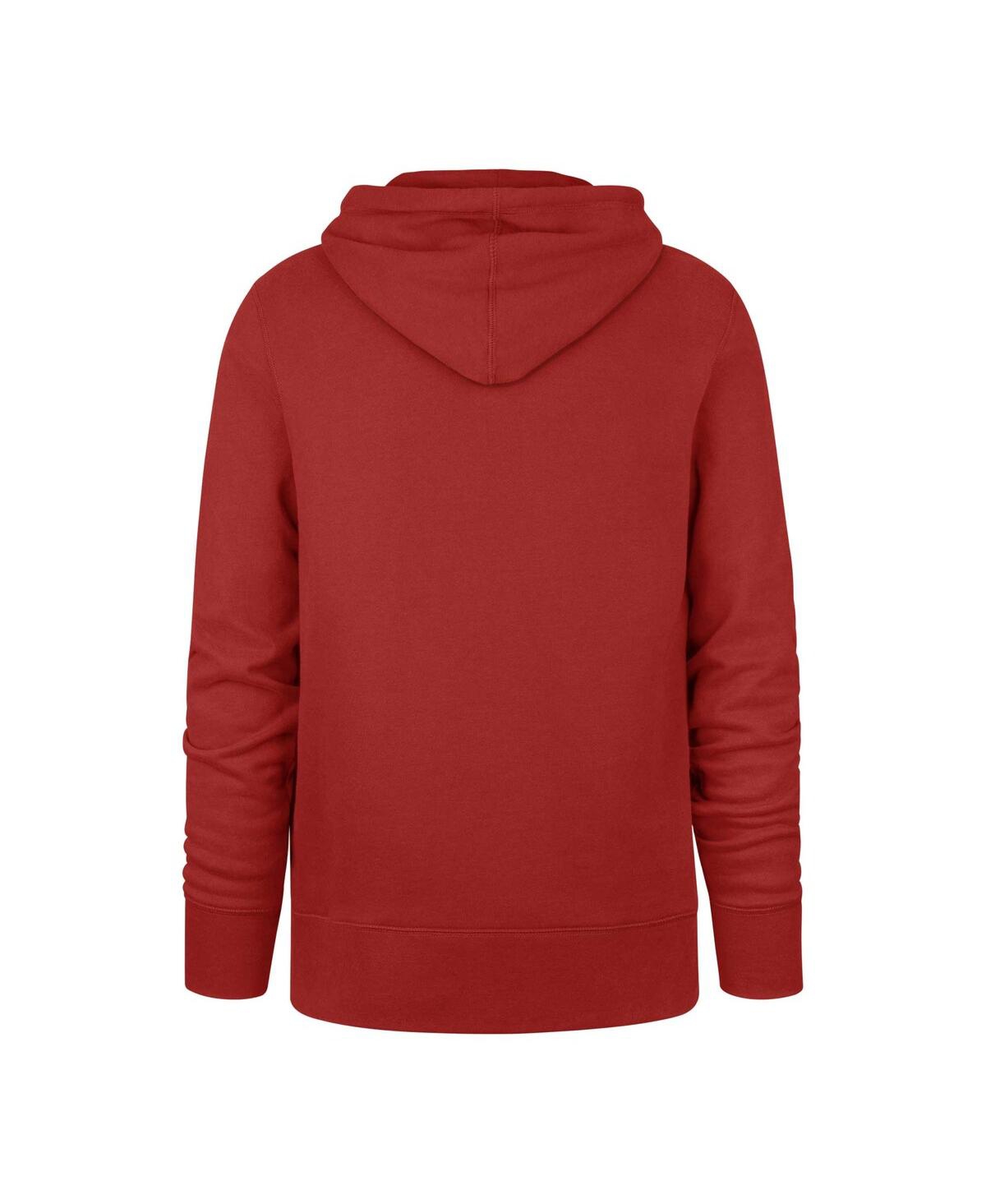 Men's '47 BrandSan Francisco 49ers Headline Pullover Hoodie - Scarlet