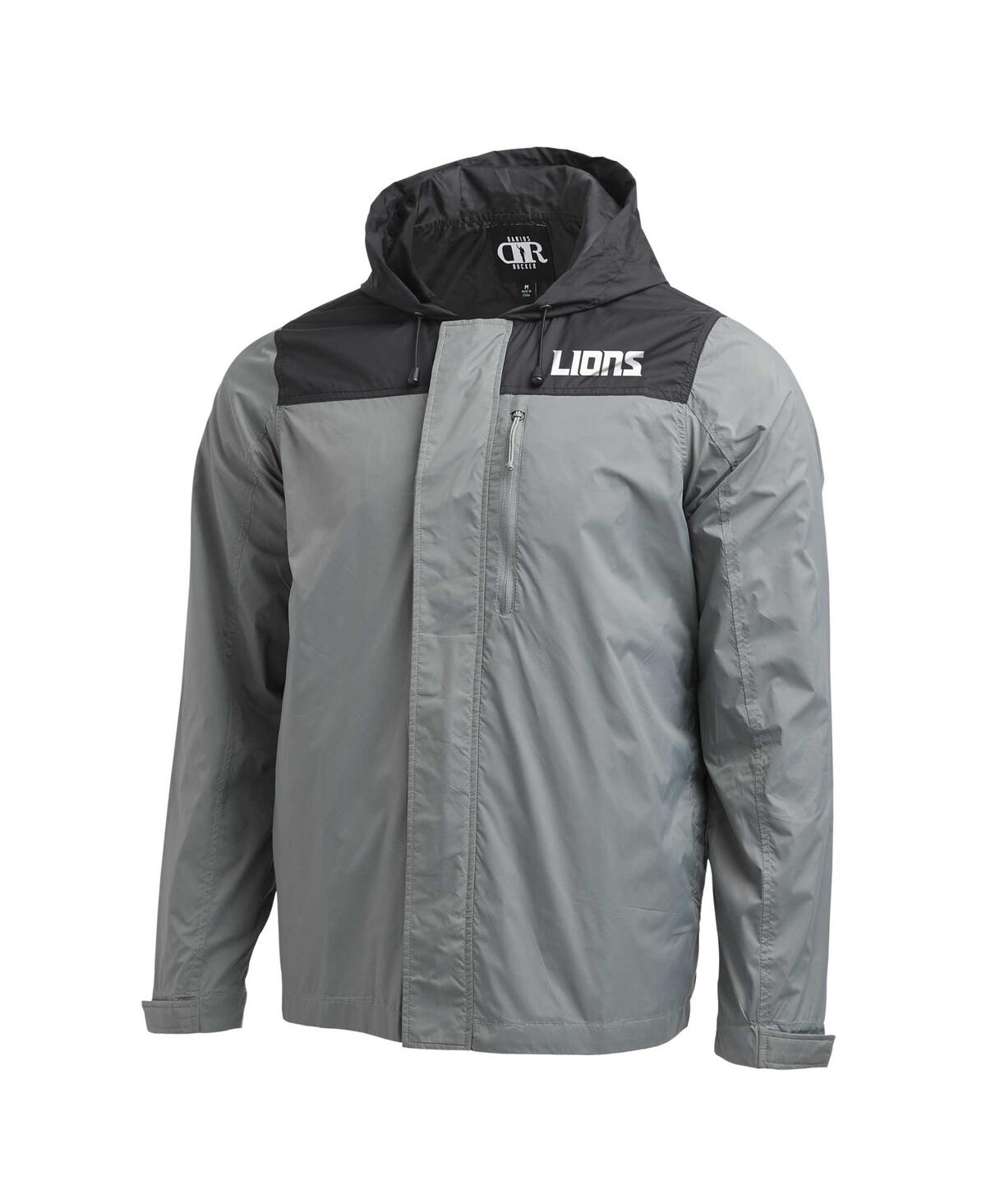 Men's Nfl x Darius Rucker Collection by FanaticsDetroit Lions Domestic Full-Zip Windbreaker Jacket - Gray