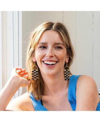 Allison Beaded Fringe Earrings