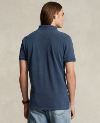 Polo Ralph Lauren Men's Custom Slim Polo Bear Mesh Polo Shirt