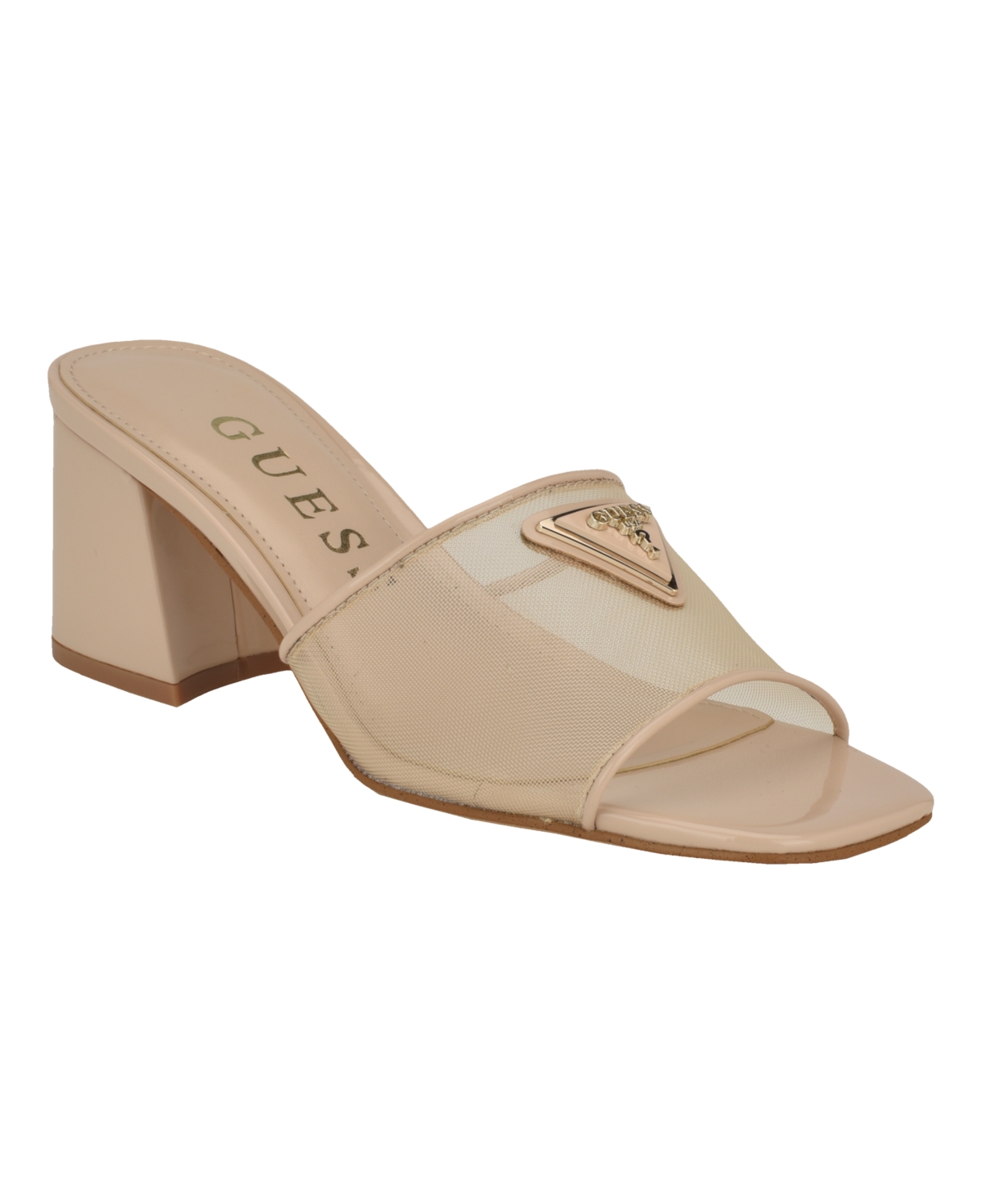 GUESS Women's Sarraly Eva Logo Wedge Sandals - Macy's