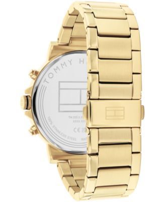 Men's Chronograph Gold-Tone Stainless Steel Watch 43mm