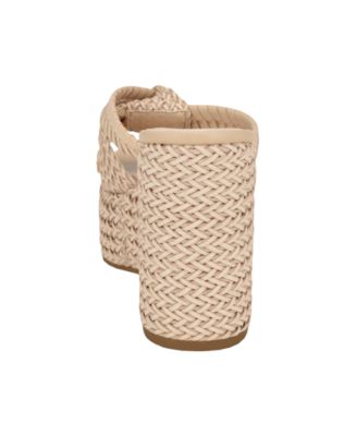 Women's Eveh Knotted Jute Wrapped Platform Wedge Sandals