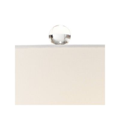 Miriam Modern Table Lamp 28 1/2" Tall Light Aqua Blue Textured Glass White Drum Shade for Bedroom Living Room Bedside Nightstand