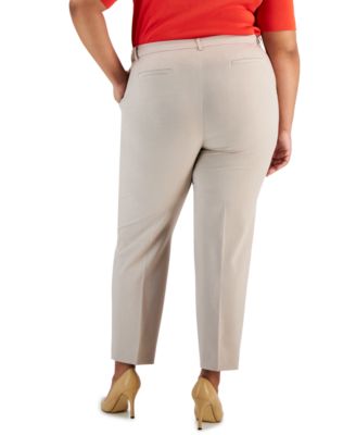 Plus Size Shannon Mid-Rise Ankle Pants