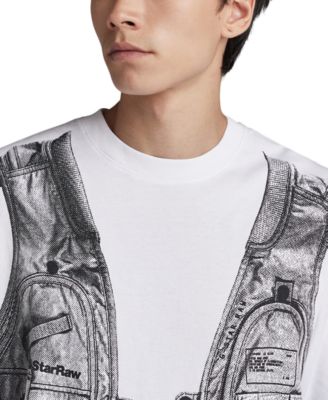 G-Star Raw Men's Archive Vest Graphic T-Shirt - Macy's
