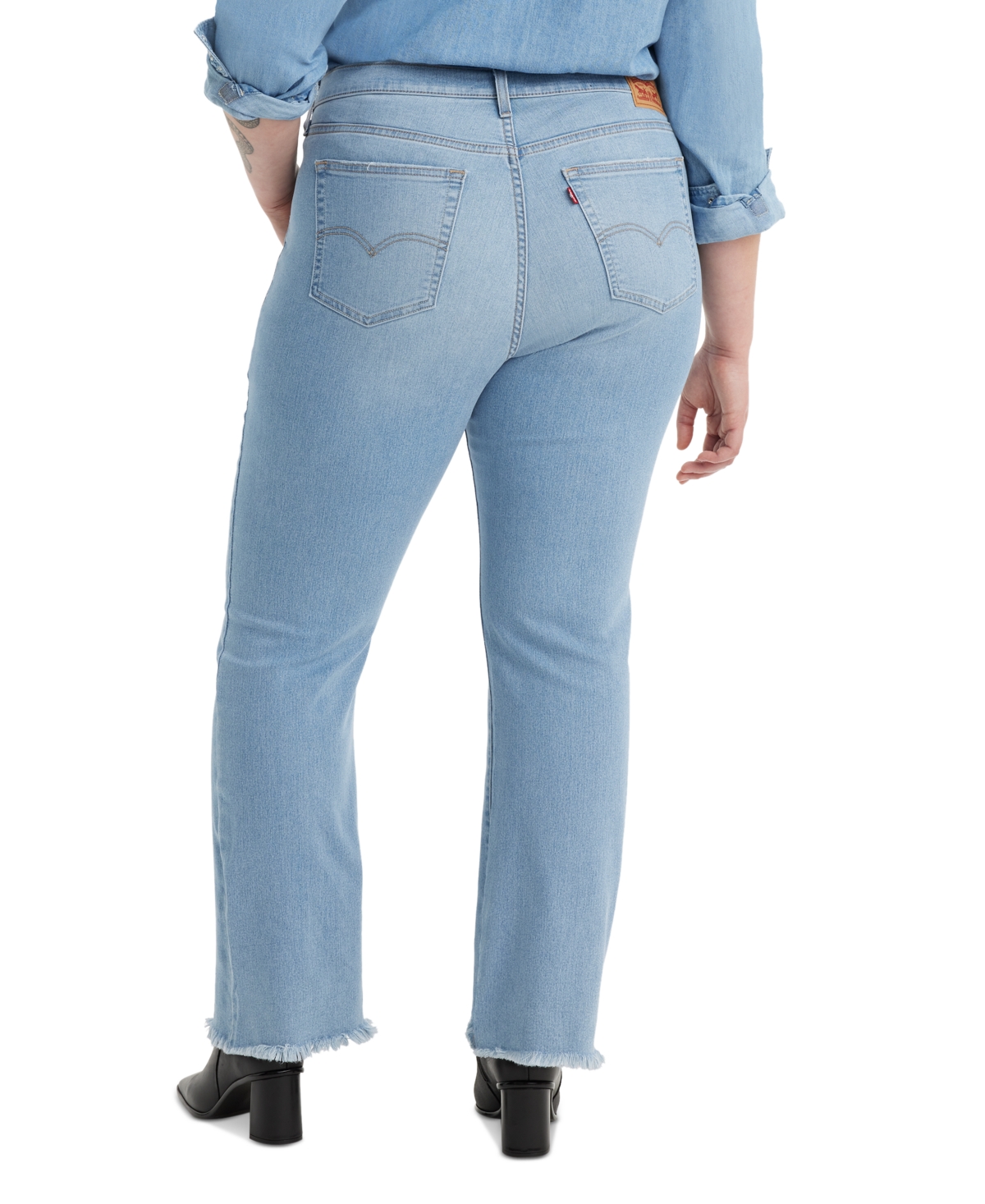 Shop Levi's Plus Size 725 High-rise Bootcut Jeans In Just Landed