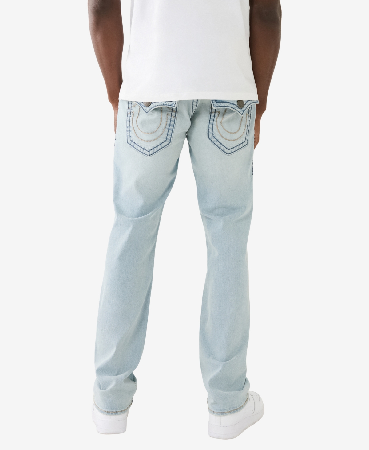 Men's Ricky Flap Pocket Super T Straight Jeans - Kolari Light Wash