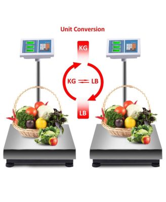 660 lbs Weight Computing Digital Floor Platform Scale