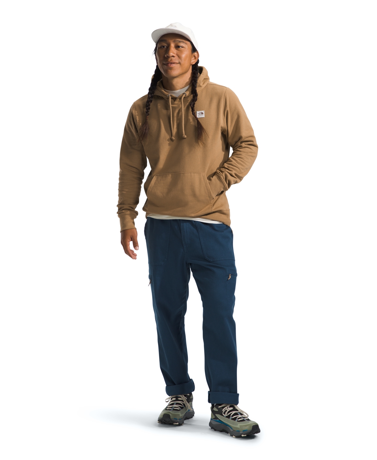 The North Face Men's Heritage-Like Patch Pullover Hooded Sweatshirt - TNF White