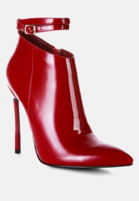 Womens Love Potion Pointed Toe High Heeled Boots