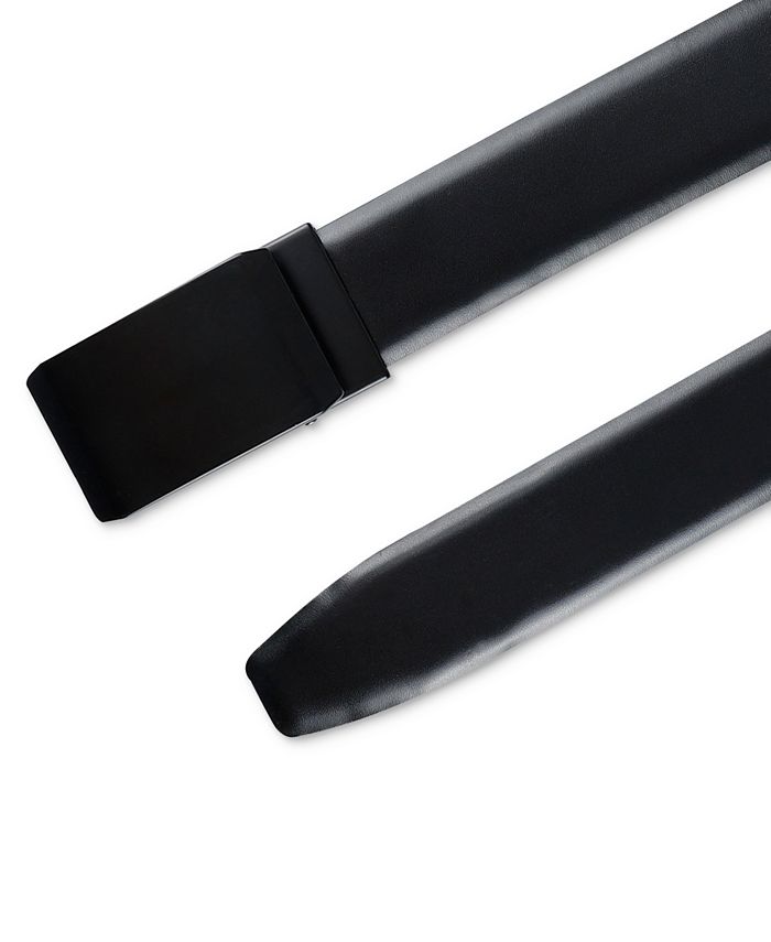 Exact Fit Men's FauxLeather Stretch Compression Lock Belt Macy's