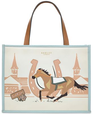 Radley London - Kentucky Derby SS24 Small Zippered Leather Tote