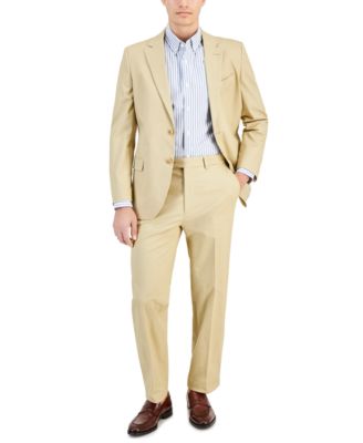 Nautica - Men's Modern-Fit White Suit