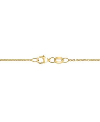 EFFY&reg; Diamond Abstract Form 18" Pendant Necklace (1/2 ct. t.w.) in 14k Gold