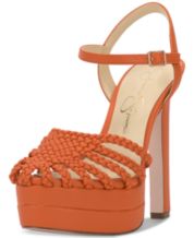 Jessica simpson orange deals heels