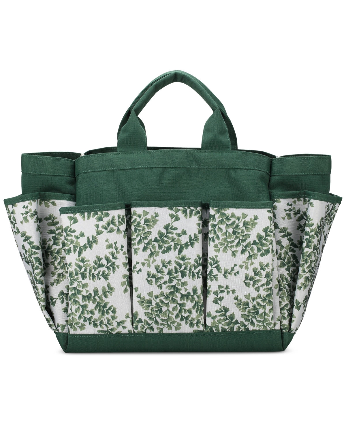 Flower Show Garden Tote, Created for Macy's - Green Leaf