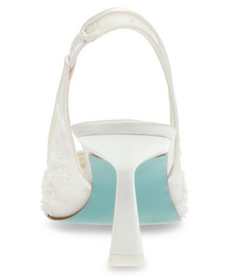 Women's Nikki Embroidered Slingback Evening Pumps