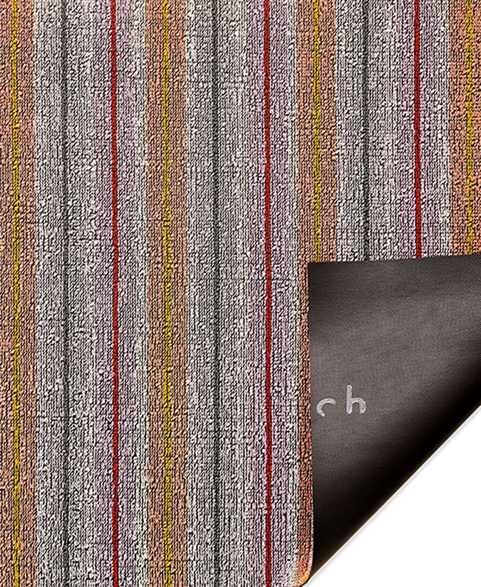 Chilewich Ribbon Stripe Shag Utility Mat 24" x 36" Macy's