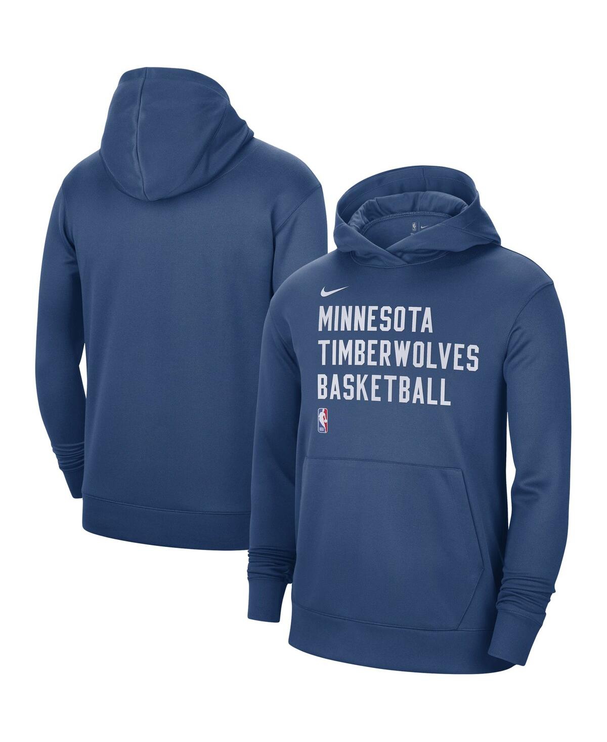 Shop Nike Men's And Women's  Blue Minnesota Timberwolves 2023/24 Performance Spotlight On-court Practice P