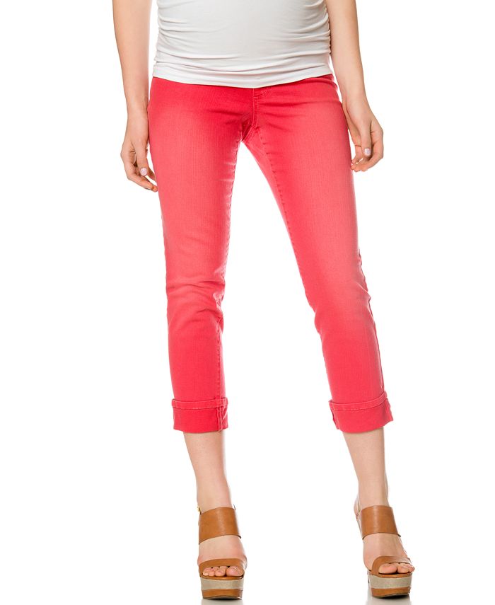 Motherhood Maternity Solid Capri Pants Macy's