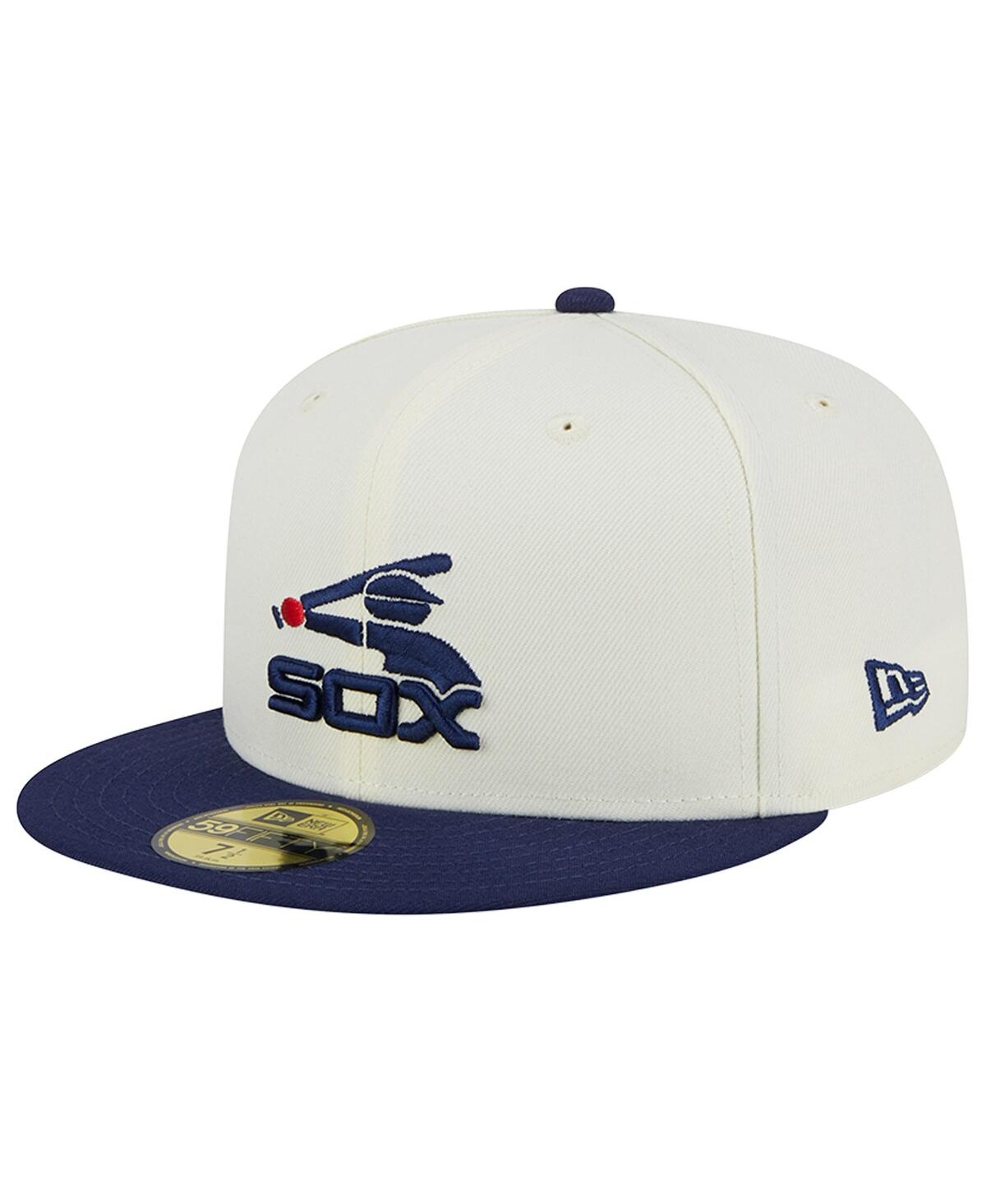 Men's New Era Navy Chicago White Sox Retro 59FIFTY Fitted Hat - Navy